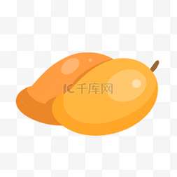 印度乌加迪卡通黄色芒果