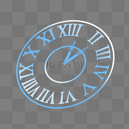 钟表标识图片_简约时间表盘计时罗马钟表