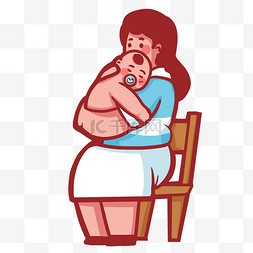 妈妈婴儿宝宝图片_婴儿新生儿护理妈妈给宝宝拍嗝
