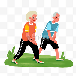 国际老人节图片_老年人运动锻炼老年生活