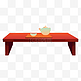 中式茶几茶案茶桌家具卡通