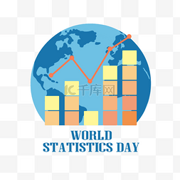蓝色地球数据图世界统计日