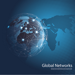 全球网络-Eps10 矢量为您的业务