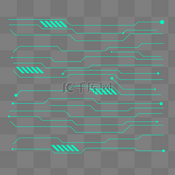 数码图片_科技科技感线条边框装饰页眉