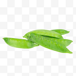 免抠绿色豌豆素材图片_绿色蔬菜扁豆角