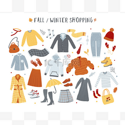 秋季冬季服装图片_服装及外套系列,冬季及秋季时尚,