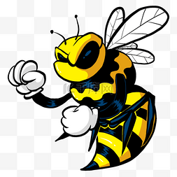 蜜蜂波普嘻 风格黄色