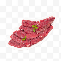 牛肉片图片_生鲜牛肉肉片