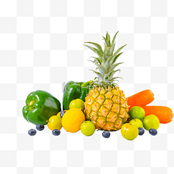 美味菠萝图片_新鲜营养蔬果食品饮食均衡
