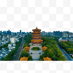 武汉城市地标黄鹤楼
