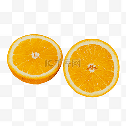 夏天水果切开的橙子
