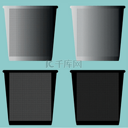 删除图片_Bucket pail serene or dustbin with metal for 