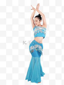 傣族舞女孩图片_民族舞傣族舞人物