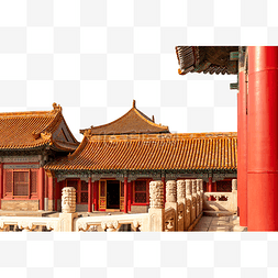 北京故宫旅游素材图片_北京故宫古建筑中国风旅游