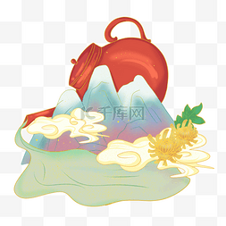 中国传统重阳重阳节主题海报