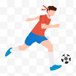 足球图片_世界杯运动员奔跑踢球