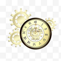 机械手表图片_齿轮钟表手表
