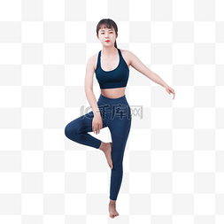 瑜伽运动健身女性