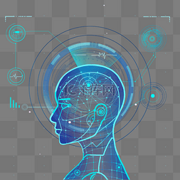 人工智能图片_科技人工智能科技插画