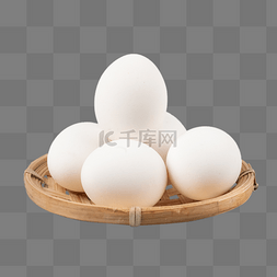 白壳鸡蛋图片_家禽蛋土鸡蛋