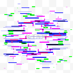 电脑数据图片_彩色数据故障系统错误马赛克底纹