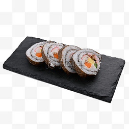日式美食摄影图片_寿司海苔美食午餐