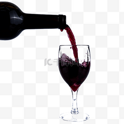 红酒红酒瓶美食玻璃杯