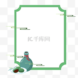 酒图片_清明清明节边框