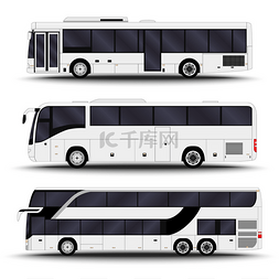交通框图片_公共汽车、 货车和小型货车.