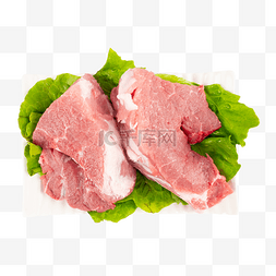 生鲜骨肉相连图片_生鲜猪肉瘦肉肉块