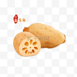 小暑节气吃藕中国传统二十四节气
