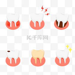 牙齿问题素材图片_口腔问题口腔疾病牙齿牙周器官