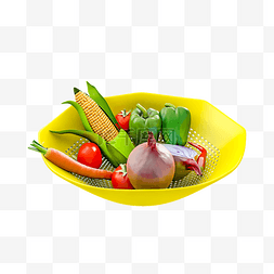 3d蔬果蔬菜水果组合