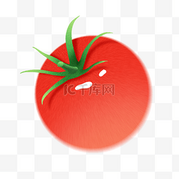 红色西红柿图片_春季春天简约水果西红柿