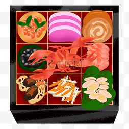 美食新料理图片_日本新年料理御节美食
