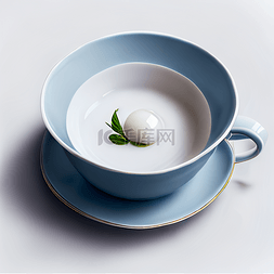 清新中国风陶瓷杯子