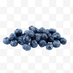 新鲜水果蓝莓浆果