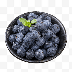 新鲜蓝色水果蓝莓
