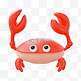 3DC4D立体海洋动物螃蟹
