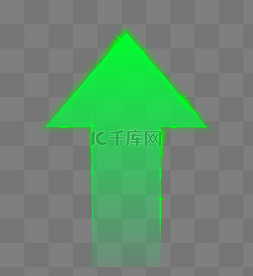 绿色箭头图片_绿色科技高科技箭头
