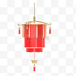 中式新年春节灯笼