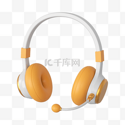 电子产品3c图片_3DC4D立体电子设备蓝牙耳机