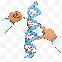 医疗研究人图片_基因中的遗传学密码