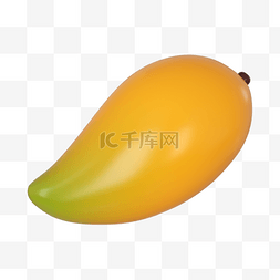 芒果水果图片_3DC4D立体水果芒果