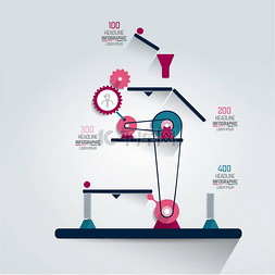 chart图片_Infographic, working machine, graph, chart, s