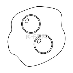 煎鸡蛋卷图片_炒鸡蛋图标