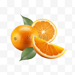 卡通手绘插画水果图片_卡通手绘水果柑橘橙子