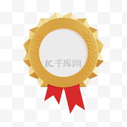 100奖章图片_3DC4D立体奖牌头像框