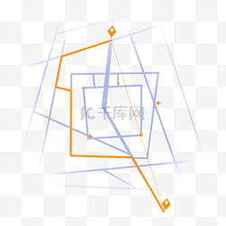 线路分布图片_科技感地图路线导航规划定