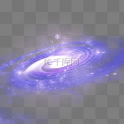 抽象紫色星云星空宇宙云银河